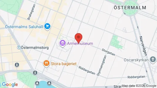 Apartments for rent i Östermalm - kort over placeringen