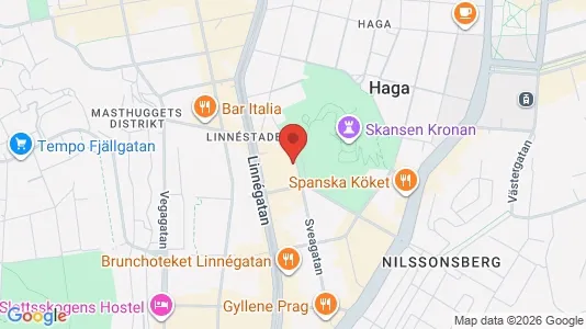 Apartments for rent i Gothenburg City Centre - kort over placeringen