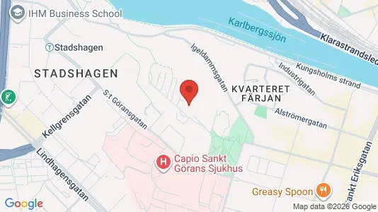 Apartments for rent i Kungsholmen - kort over placeringen