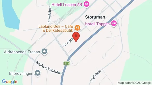 Apartments for rent in Storuman - Photo from Google Street View