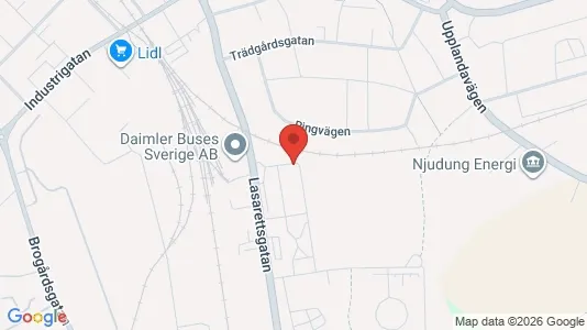 Apartments for rent i Vetlanda - kort over placeringen