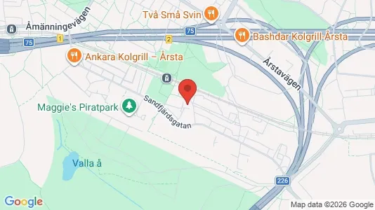 Apartments for rent i Hammarbyhamnen - kort over placeringen