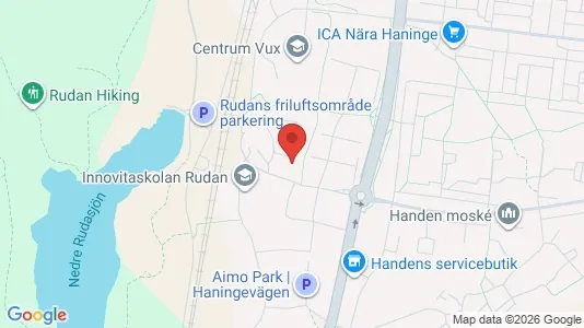 Apartments for rent i Haninge - kort over placeringen