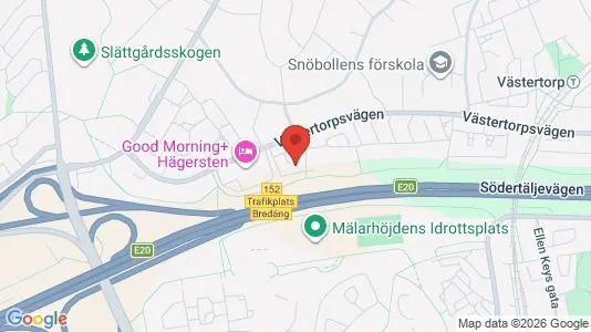 Apartments for rent i Stockholm South - kort over placeringen
