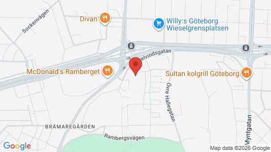 Apartments for rent i Lundby - kort over placeringen