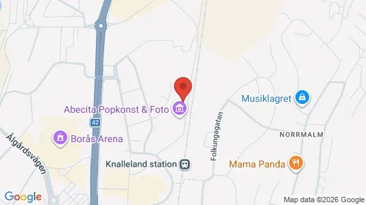Apartments for rent i Borås - kort over placeringen