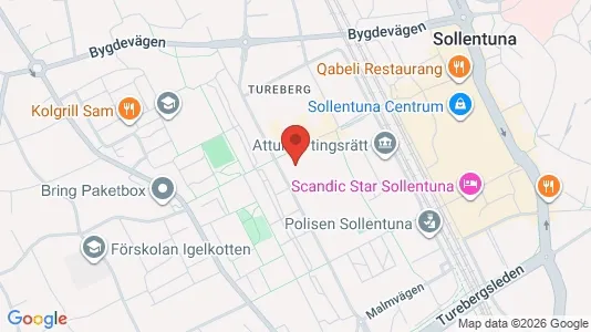 Apartments for rent i Sollentuna - kort over placeringen