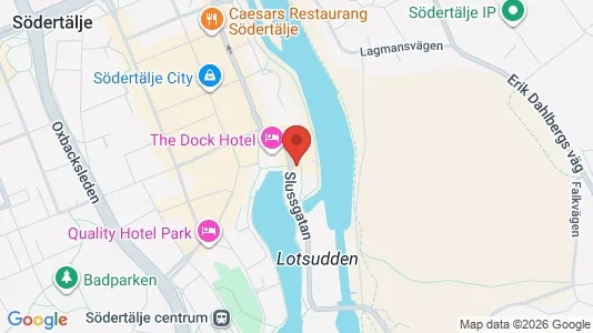 Apartments for rent i Södertälje - kort over placeringen