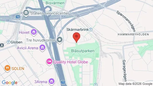 Apartments for rent i Stockholm South - kort over placeringen