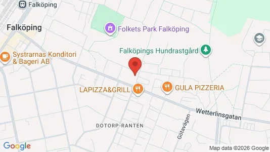 Apartments for rent i Falköping - kort over placeringen