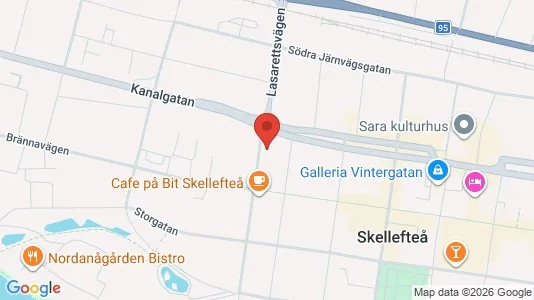 Apartments for rent in Skellefteå - Photo from Google Street View
