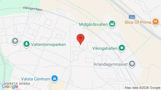 Apartments for rent i Sigtuna - kort over placeringen