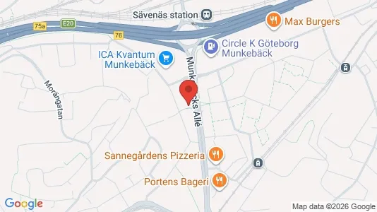 Apartments for rent i Gothenburg City Centre - kort over placeringen