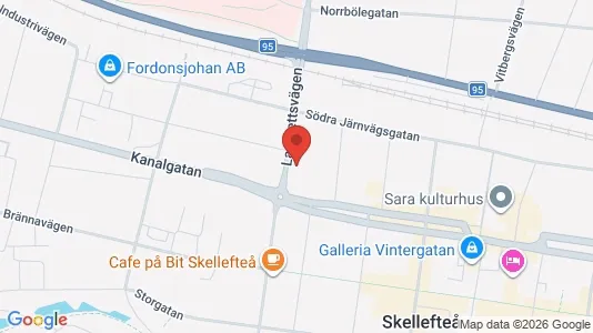 Apartments for rent in Skellefteå - Photo from Google Street View