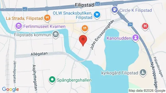 Apartments for rent in Filipstad - Photo from Google Street View