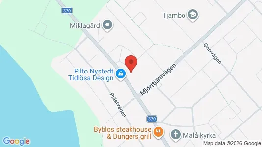 Apartments for rent i Malå - kort over placeringen
