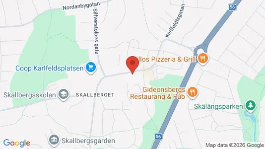 Apartments for rent i Västerås - kort over placeringen