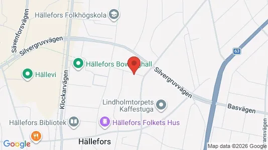Apartments for rent i Hällefors - kort over placeringen