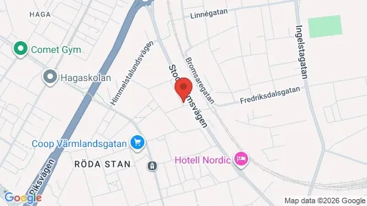 Apartments for rent i Norrköping - kort over placeringen
