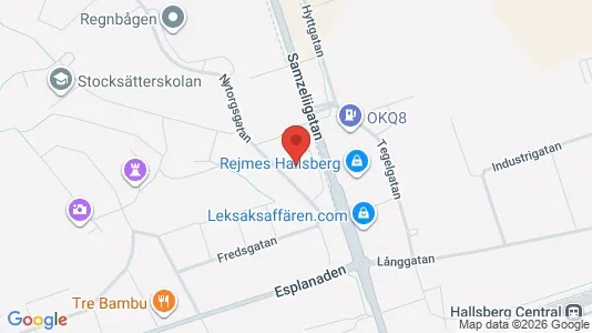 Apartments for rent i Hallsberg - kort over placeringen