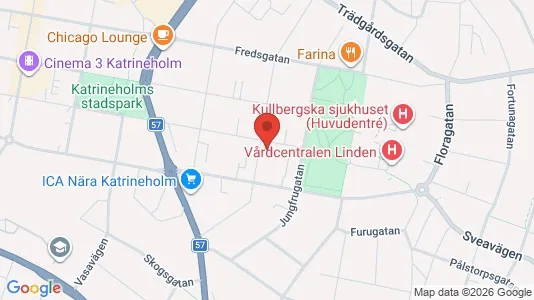 Apartments for rent i Katrineholm - kort over placeringen