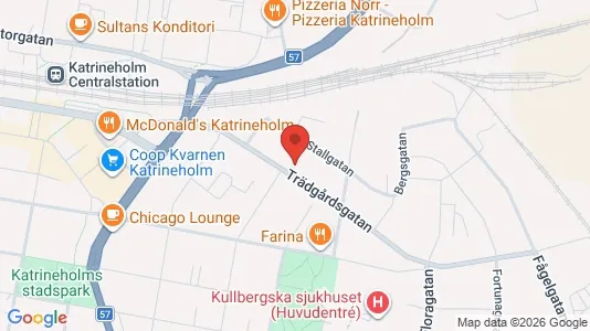 Apartments for rent i Katrineholm - kort over placeringen