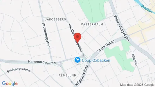 Apartments for rent i Västerås - kort over placeringen
