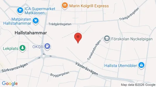 Apartments for rent i Hallstahammar - kort over placeringen