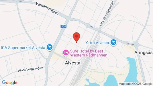 Apartments for rent in Alvesta - Photo from Google Street View