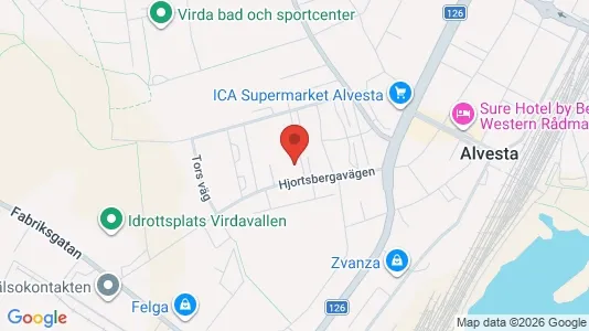 Apartments for rent in Alvesta - Photo from Google Street View