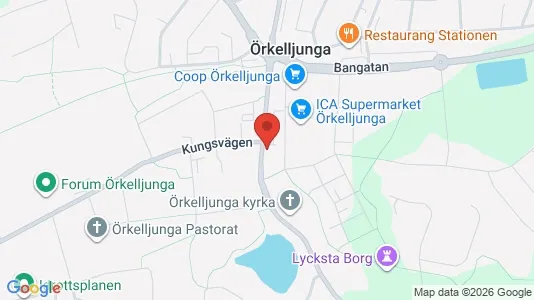 Apartments for rent i Örkelljunga - kort over placeringen