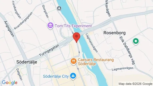 Apartments for rent i Södertälje - kort over placeringen