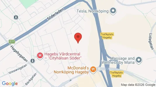 Apartments for rent i Norrköping - kort over placeringen