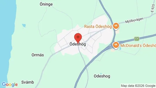 Apartments for rent i Ödeshög - kort over placeringen
