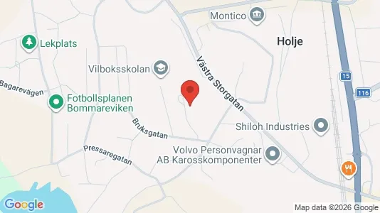 Apartments for rent i Olofström - kort over placeringen