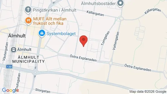 Apartments for rent in Älmhult - Photo from Google Street View