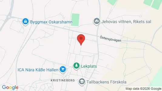 Apartments for rent i Oskarshamn - kort over placeringen