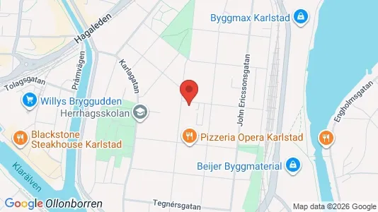 Apartments for rent in Karlstad - Photo from Google Street View
