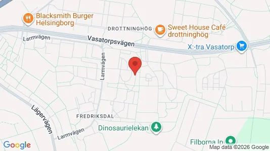Apartments for rent i Helsingborg - kort over placeringen
