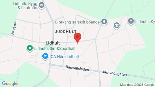 Apartments for rent i Ljungby - kort over placeringen
