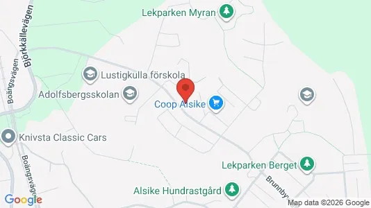 Apartments for rent i Knivsta - kort over placeringen