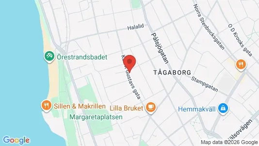 Apartments for rent i Helsingborg - kort over placeringen