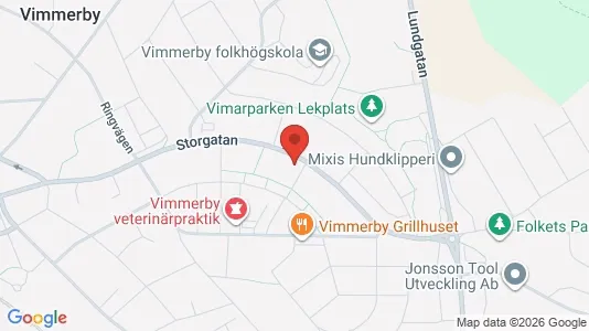 Apartments for rent i Vimmerby - kort over placeringen