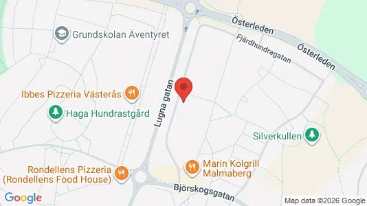Apartments for rent i Västerås - kort over placeringen