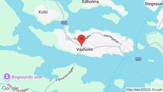 Houses for rent i Vaxholm - kort over placeringen