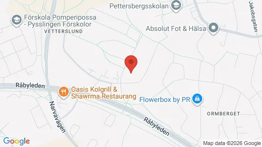 Apartments for rent i Västerås - kort over placeringen