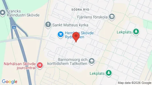 Apartments for rent in Skövde - Photo from Google Street View