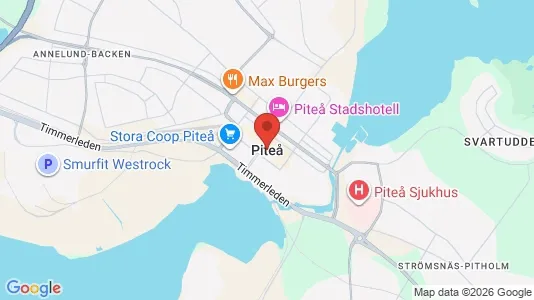 Apartments for rent in Piteå - Photo from Google Street View