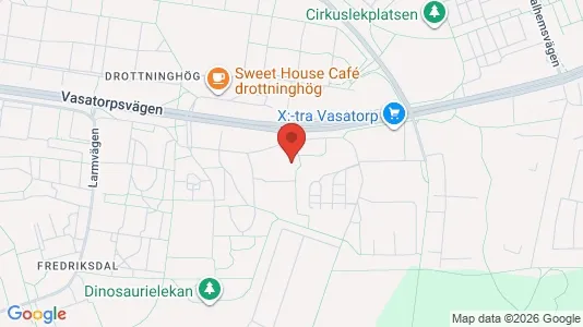 Apartments for rent i Helsingborg - kort over placeringen