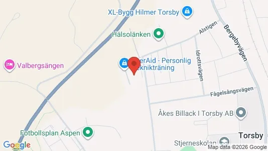 Apartments for rent i Torsby - kort over placeringen